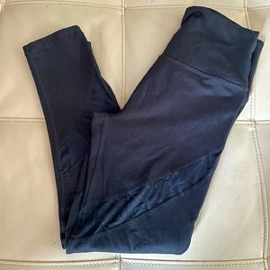 Black see-through leggings